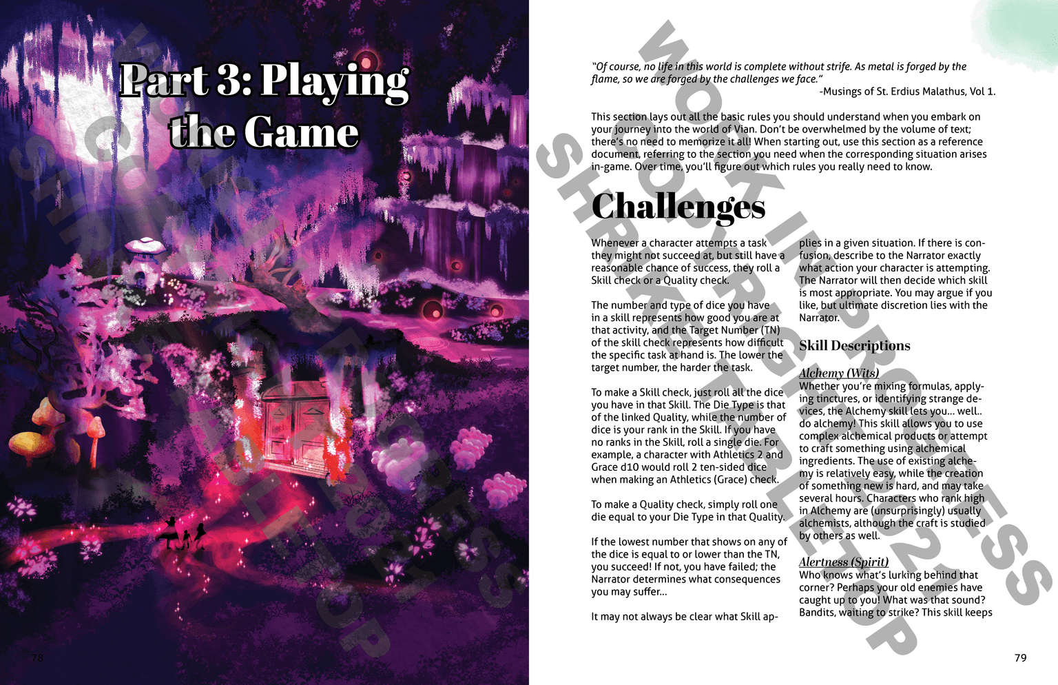 Era of Silence - playing the game